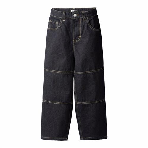 Molo Askane Jeans Raw Indigo  Raw Indigo 134 cm  Blå  134 cm  Unisex