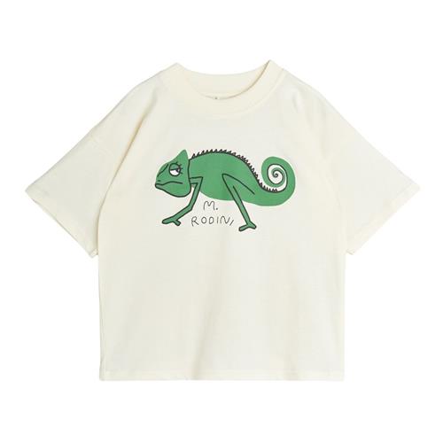 Mini Rodini Lizard T-shirt Offwhite 116/122 cm  Creme  116/122 cm  Unisex