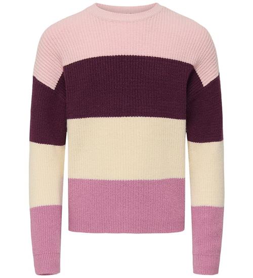 Kids Only Bluse - Strik - Noos - KogSandy - Mauve Wine