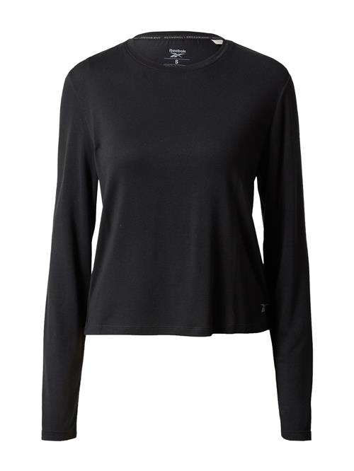 Reebok Funktionsbluse  lysegrå / sort