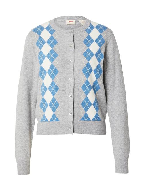 LEVI'S ® Cardigan  lyseblå / grå-meleret / hvid