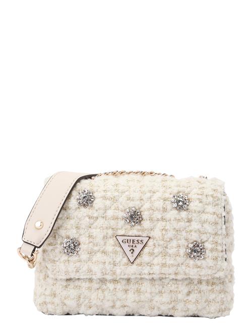 GUESS Skuldertaske 'Everlee'  beige / creme