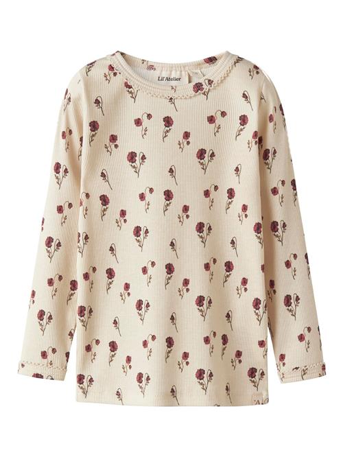 NAME IT Bluser & t-shirts  lysebeige / grøn / mørkerød