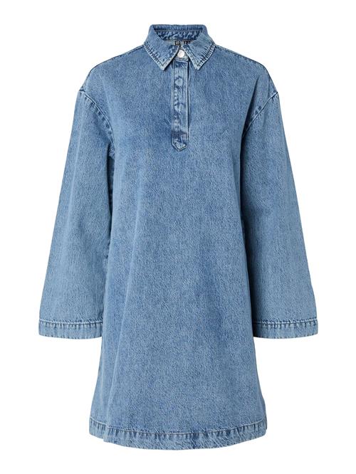 PIECES Blusekjole 'PCKenya'  blue denim
