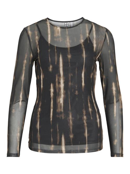 ROUGE EDIT Shirts  lysebrun / antracit / hvid