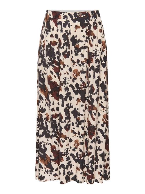 ONLY Nederdel 'ONLNova'  beige / brun / mørkebrun / sort