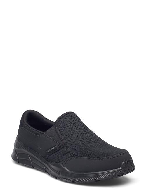 Se Mens Relaxed Fit Equalizer 4.0 - Persisting Skechers Black ved Booztlet