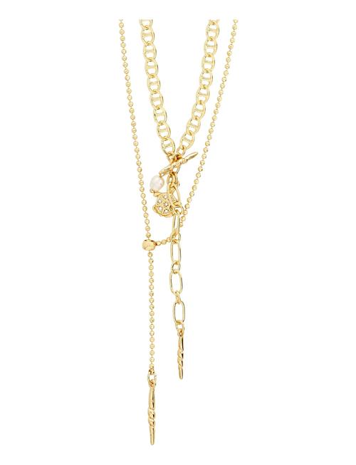 Breeze Necklace 2-In-1 Set Pilgrim Gold