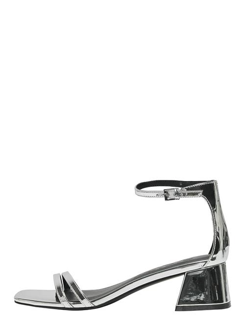 Onlaylin-5 Pu Strappy Heeled Sandal ONLY Silver