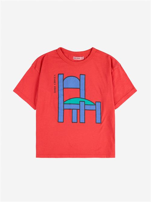 Bobo Choses Chair Langærmet T-shirt Red Red 6-7 Years  Rød  6-7 år  mand