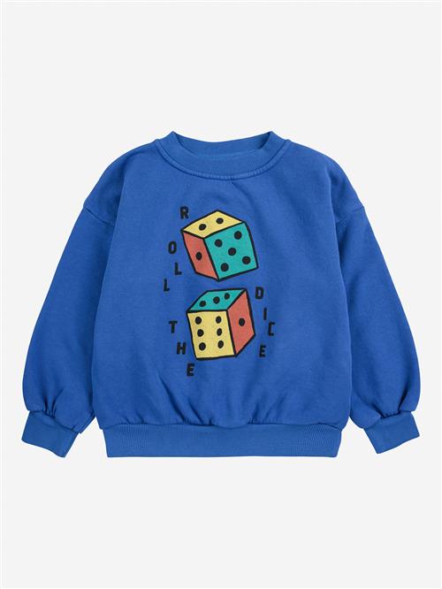 Bobo Choses Roll The Dice Sweatshirt Blue  Blue 6-7 Years  Blå  6-7 år  mand
