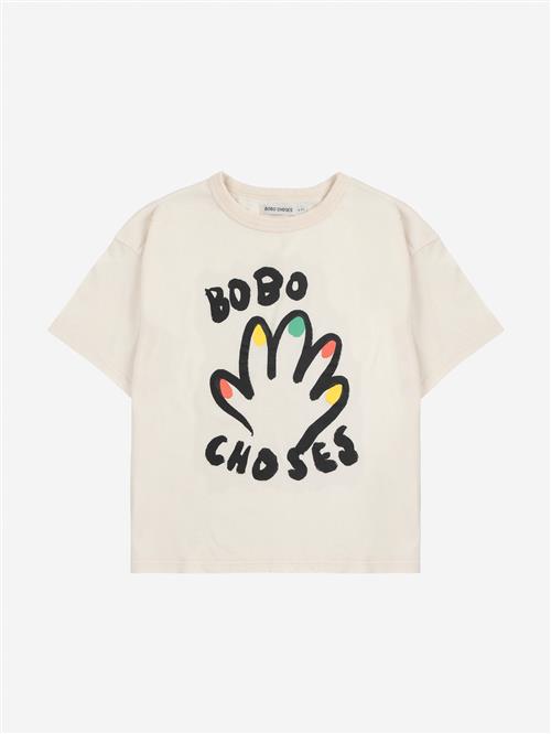 Bobo Choses High Five T-shirt Offwhite  Offwhite 6-7 Years  Hvid  6-7 år  mand