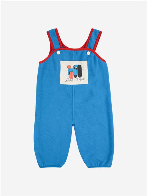 Bobo Choses Doggy Mate Overall I Fleece Blue Blue 12 Months  Blå  12 måneder  Unisex