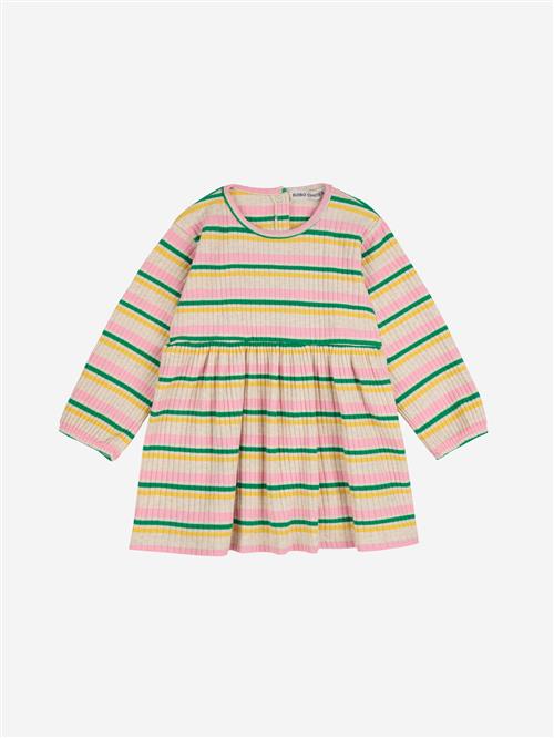 Bobo Choses Bobo Choses Stribet Kjole Multicolor  Multicolor 18 Months  Creme  18 måneder  Unisex