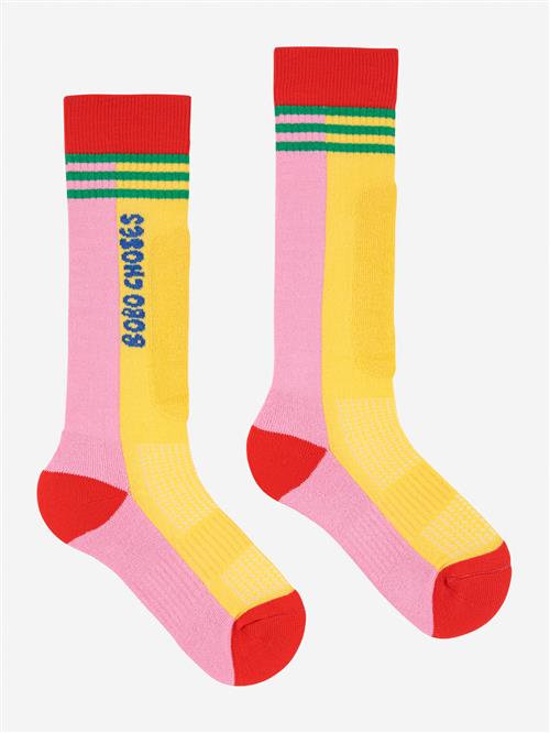 Bobo Choses Bobo Choses Lange Skisokker Fuchsia  Fuchsia 26-28 EU  Lyserød  26-28 EU  kvinde