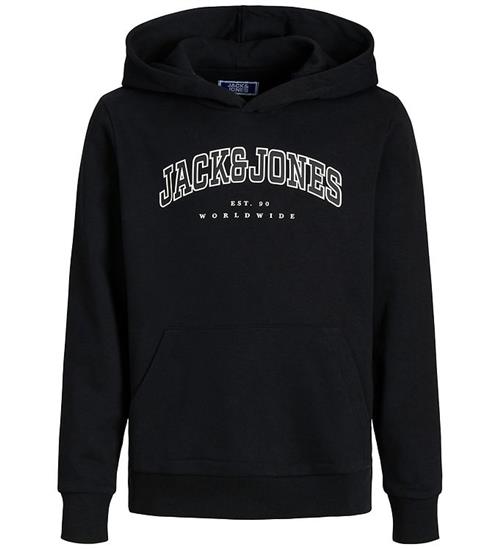 Jack & Jones Hættetrøje - JjeCaleb - Sort/LOOSE