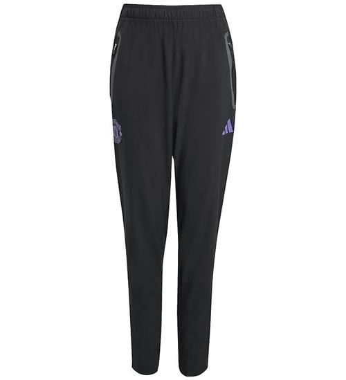 adidas Performance Træningsbukser - MUFC C VT P Y - Sort/Purrus