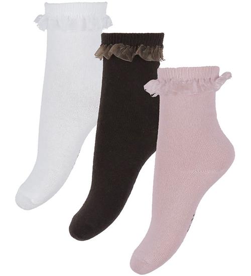 Name It Strømper - 3-pak - NmfLocka - Burnished Lilac/Cloud Danc