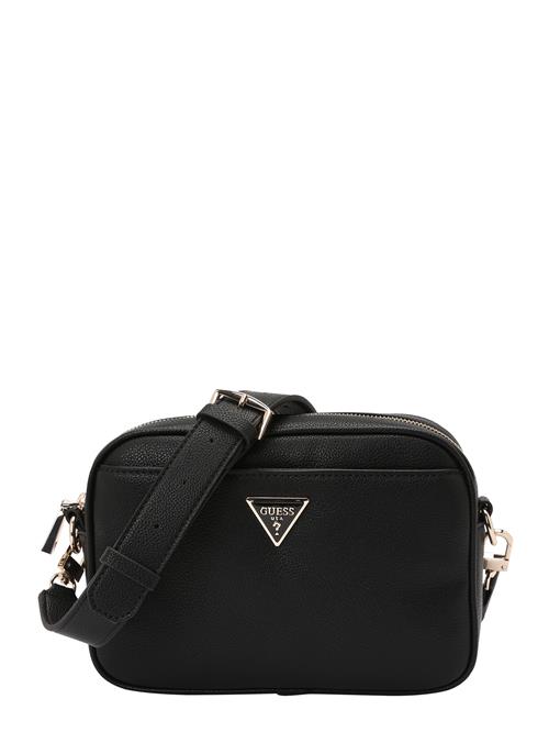 GUESS Skuldertaske 'MERIDIAN II CAMERA BAG'  sort