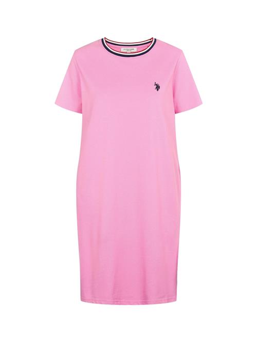 Se U.S. POLO ASSN. Kjole 'Ebba'  eosin / sort ved About You