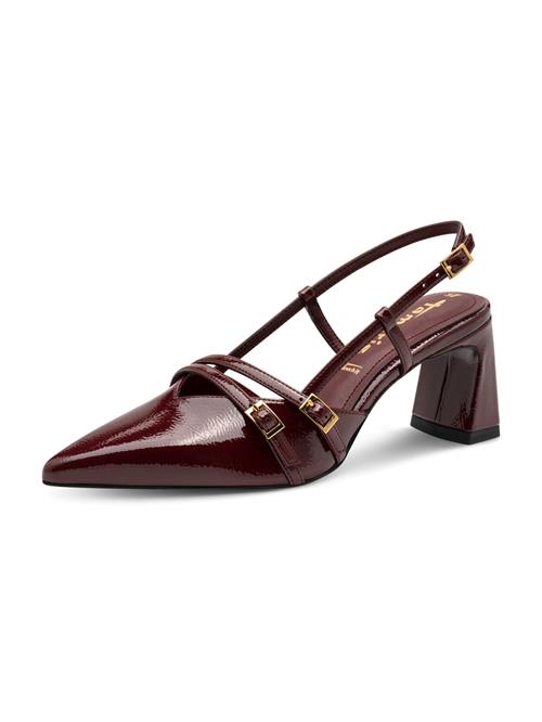 Tamaris Slingpumps  vinrød