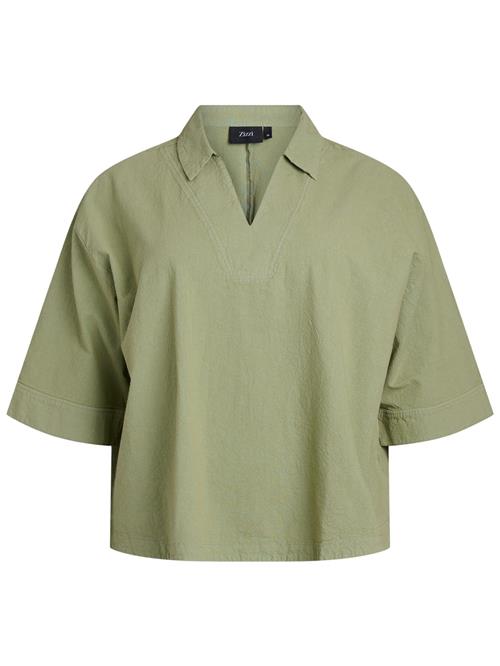 Zizzi Bluse 'Eello'  grøn