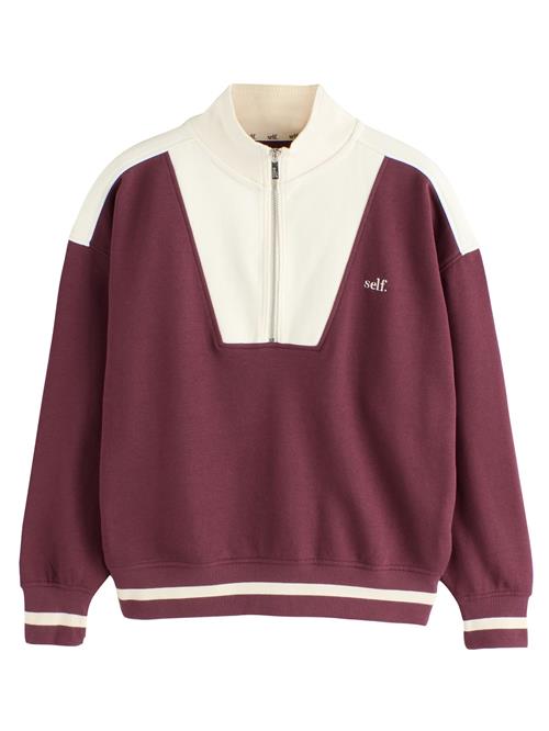 Next Sweatshirt  elfenben / burgunder