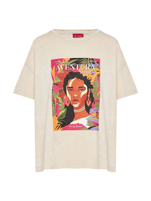 Funky Buddha Shirts  ecru / blandingsfarvet