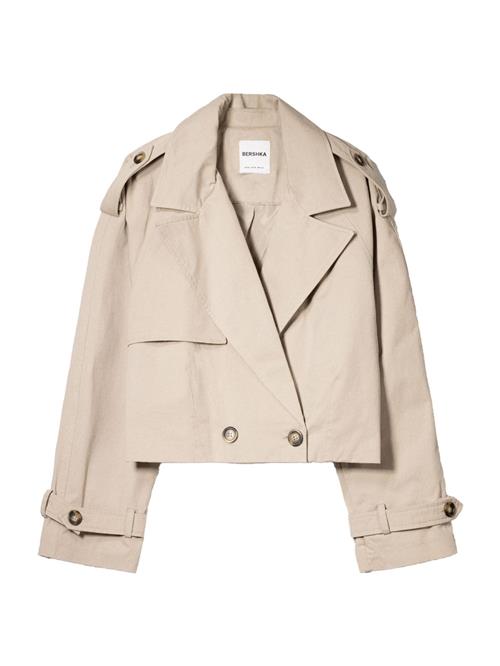 Bershka Overgangsjakke  mørkebeige