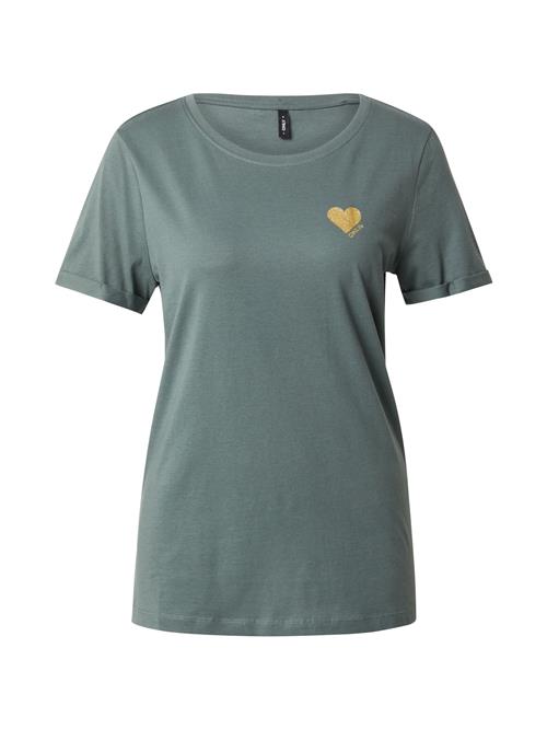 ONLY Shirts 'ONLKITA'  guld / pastelgrøn