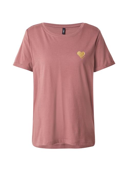 ONLY Shirts 'ONLKITA'  guld / gammelrosa