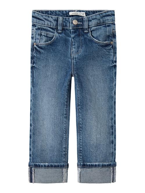 Se NAME IT Straight Folde Jeans Rose Medium Blue Denim hos SmartKidz