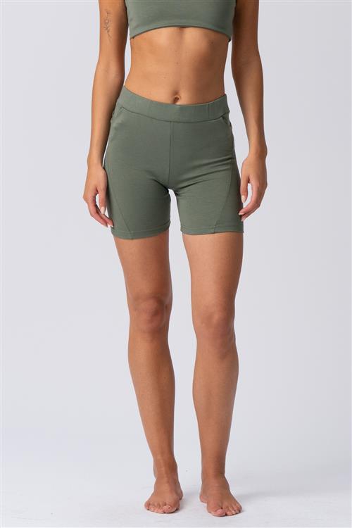 Alisa Shorts - Khaki - M - TeeShoppen