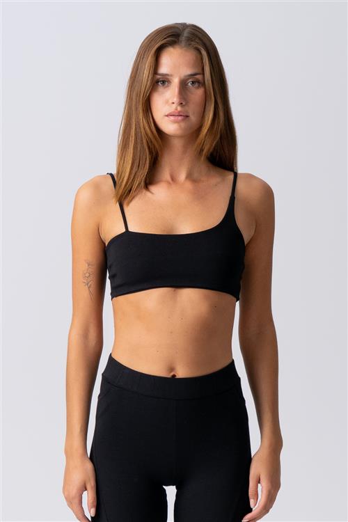 Alisa Mini Top - Sort - M - TeeShoppen