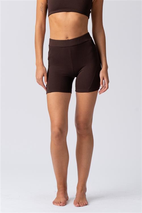 Alisa Shorts - Brun - S - TeeShoppen