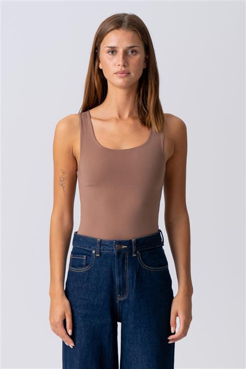 Eleanor Top - Brun - L - TeeShoppen