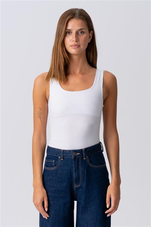 Eleanor Top - Hvid - XS - TeeShoppen