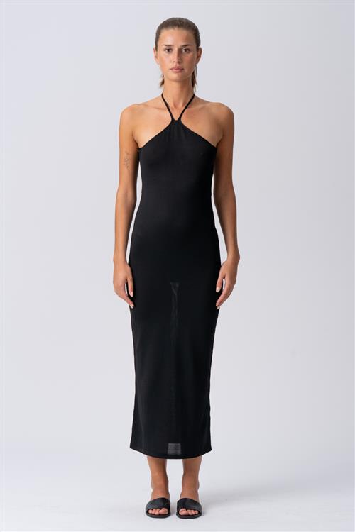 Jasmin Kjole - Sort - XS - TeeShoppen