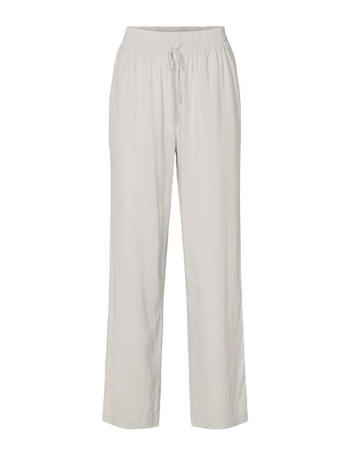 Slfviva-Gulia Mw Long Linen Pant Selected Beige