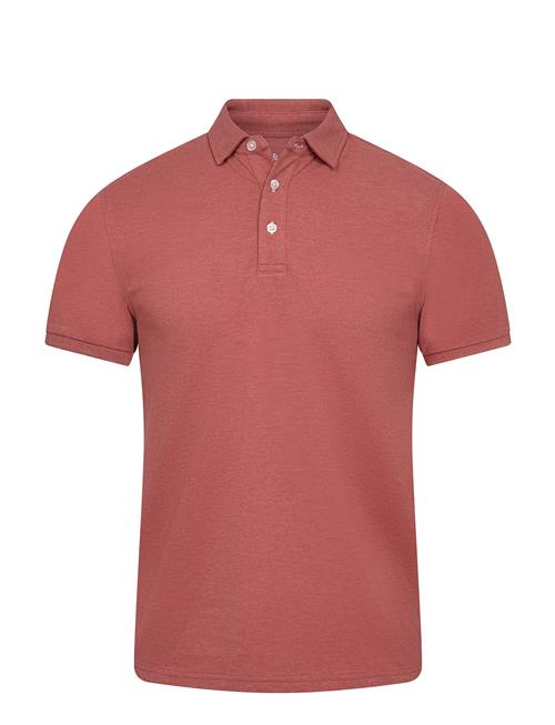 Se Bs Taketomi Regular Fit Polo Shirt Bruun & Stengade Red ved Booztlet