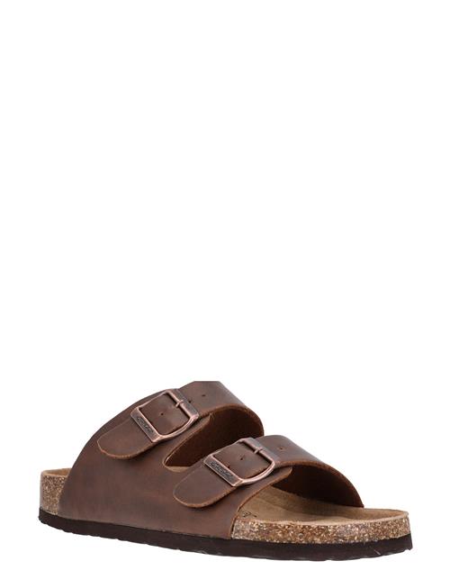Se Shawnee M Cork Sandal Cruz Brown ved Booztlet