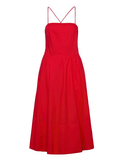 Cmpoplin-Dress Copenhagen Muse Red