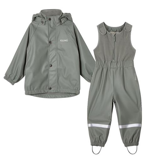 Kuling Ottawa Foret Regnsæt Grøn 110/116 cm  Grøn  110/116 cm  Unisex