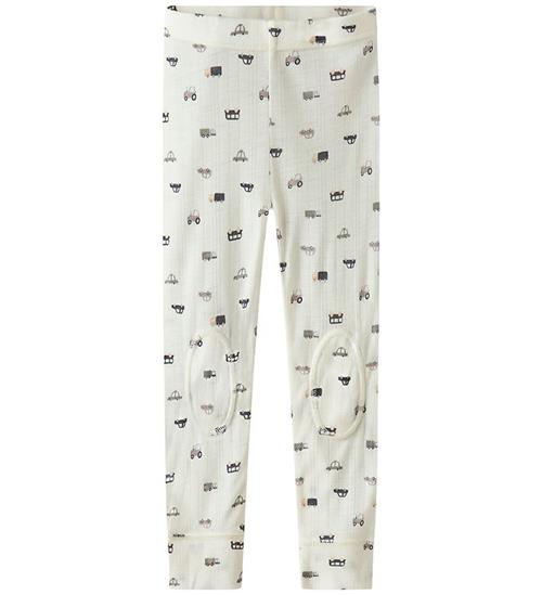 Name It Leggings - Uld - Noos - NmmWang - Snow White/Small Cars