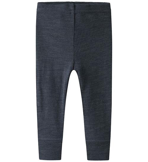Name It Leggings - Uld - Rib - Noos - NbnWax - Ombre Blue