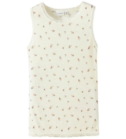 Name It Tanktop - NkfWang - Snow White/Small flowers