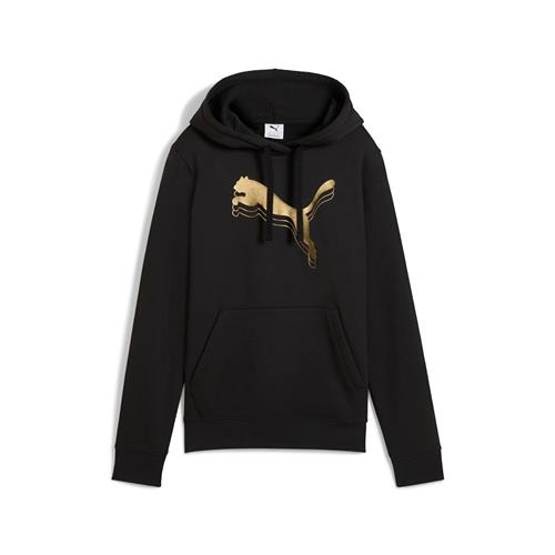 Se PUMA Sweatshirt 'Ess'  guld / sort ved About You