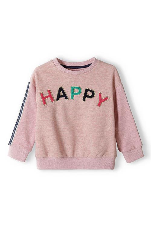 MINOTI Sweatshirt  petroleum / lyserød / magenta / sort