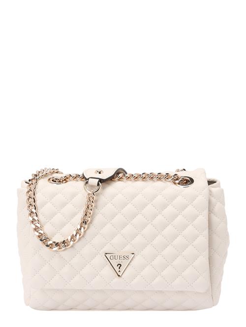 GUESS Skuldertaske 'Adam'  offwhite