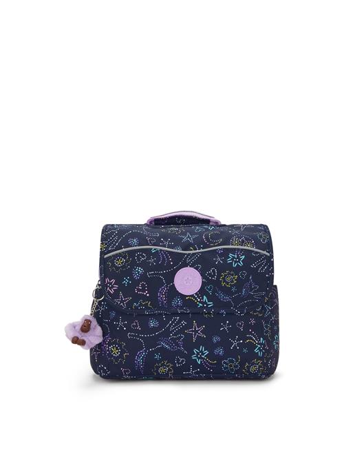KIPLING Rygsæk 'Codie'  blå / turkis / lilla / hvid